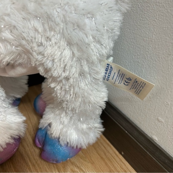 Build a Bear Glisten Rudolph Reindeer Plush Snowflake Charm Stuffed Animal - Picture 2 of 8